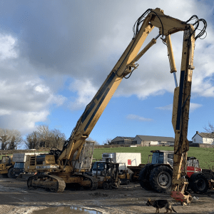 Liebherr R954 3 stage demolition arm boom digger high reach excavator