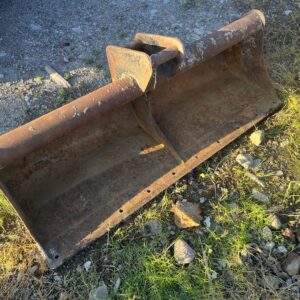 4 Foot Wide Grading Bucket 45 Mm Pins Case Jcb EXCAVATOR DIGGER