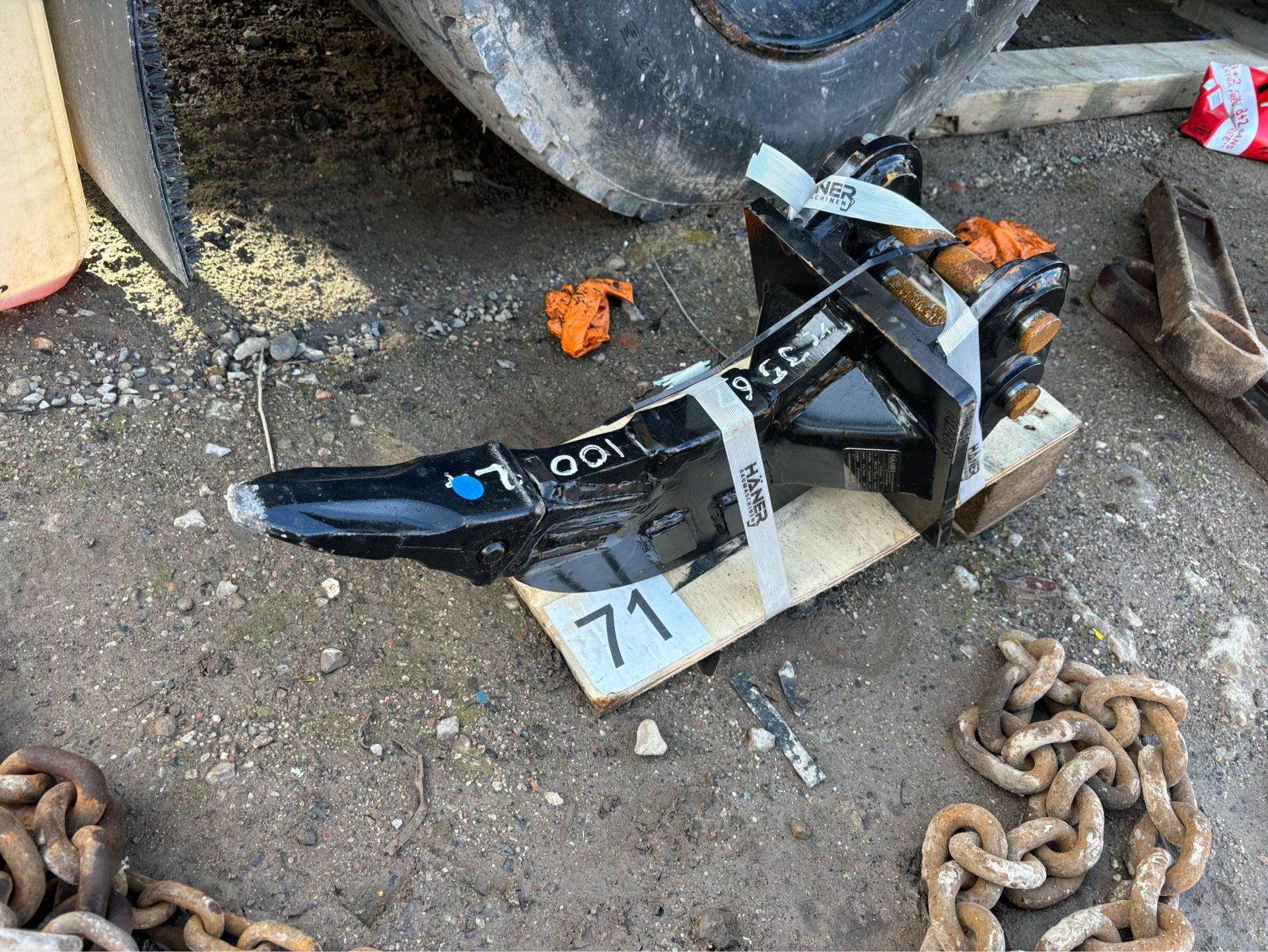 RIPPER TOOTH 25MM PINS EXCAVATOR DIGGER DAEWO HITACHI JCB ROCK BREAKER - Image 5