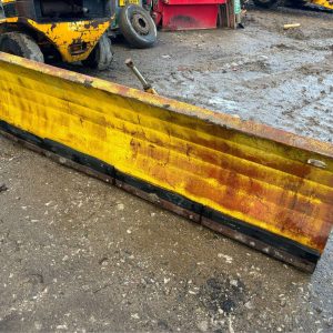SNOW PLOW SNOWPLOUGH FOR 3 POINT LINKAGE TRACTOR TELEHANDLER 8 FOOT WIDE