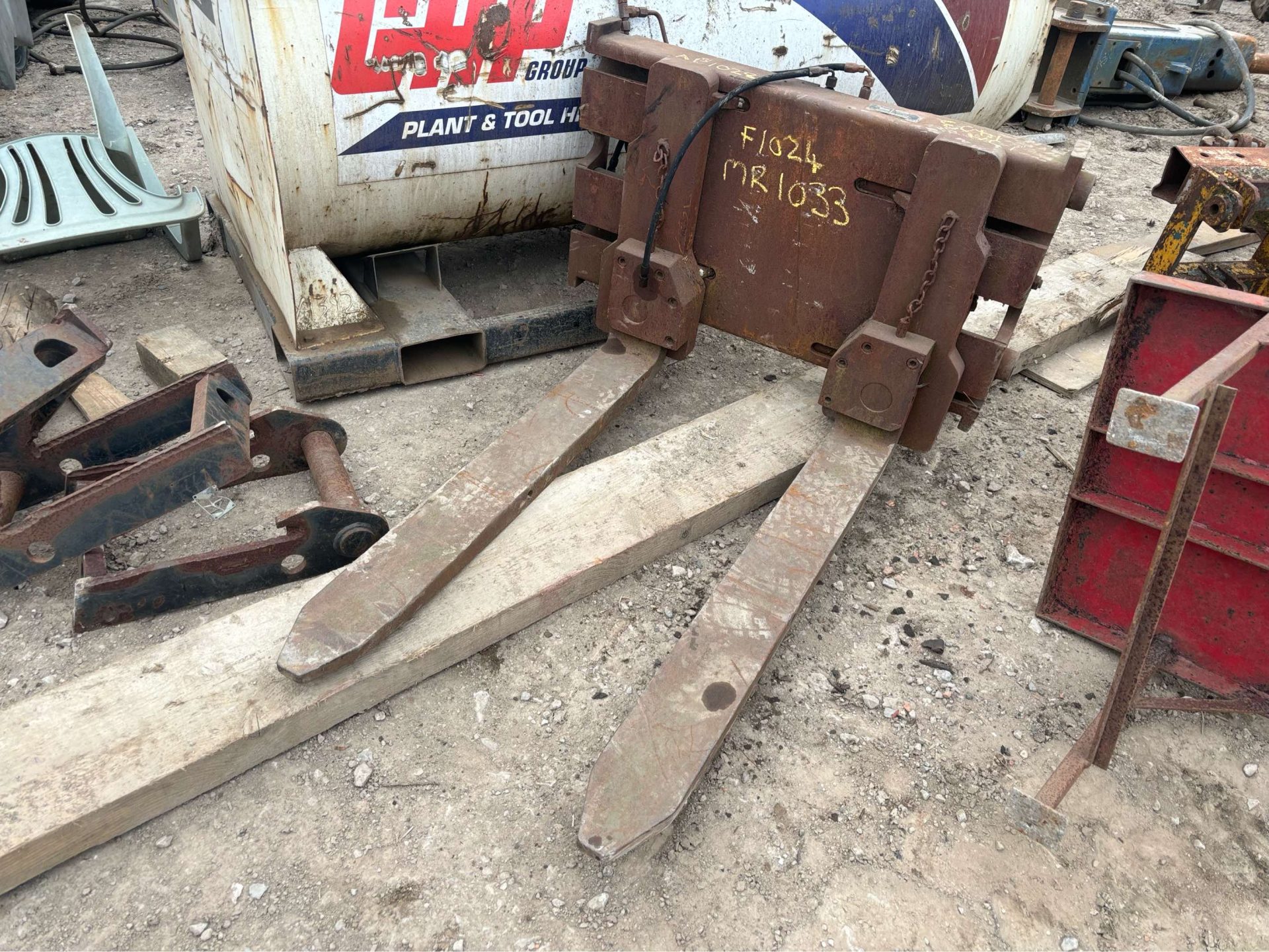 EXPANDING PALLET FORKS SUIT LOADALL TELEHANDLER FORKLIFT