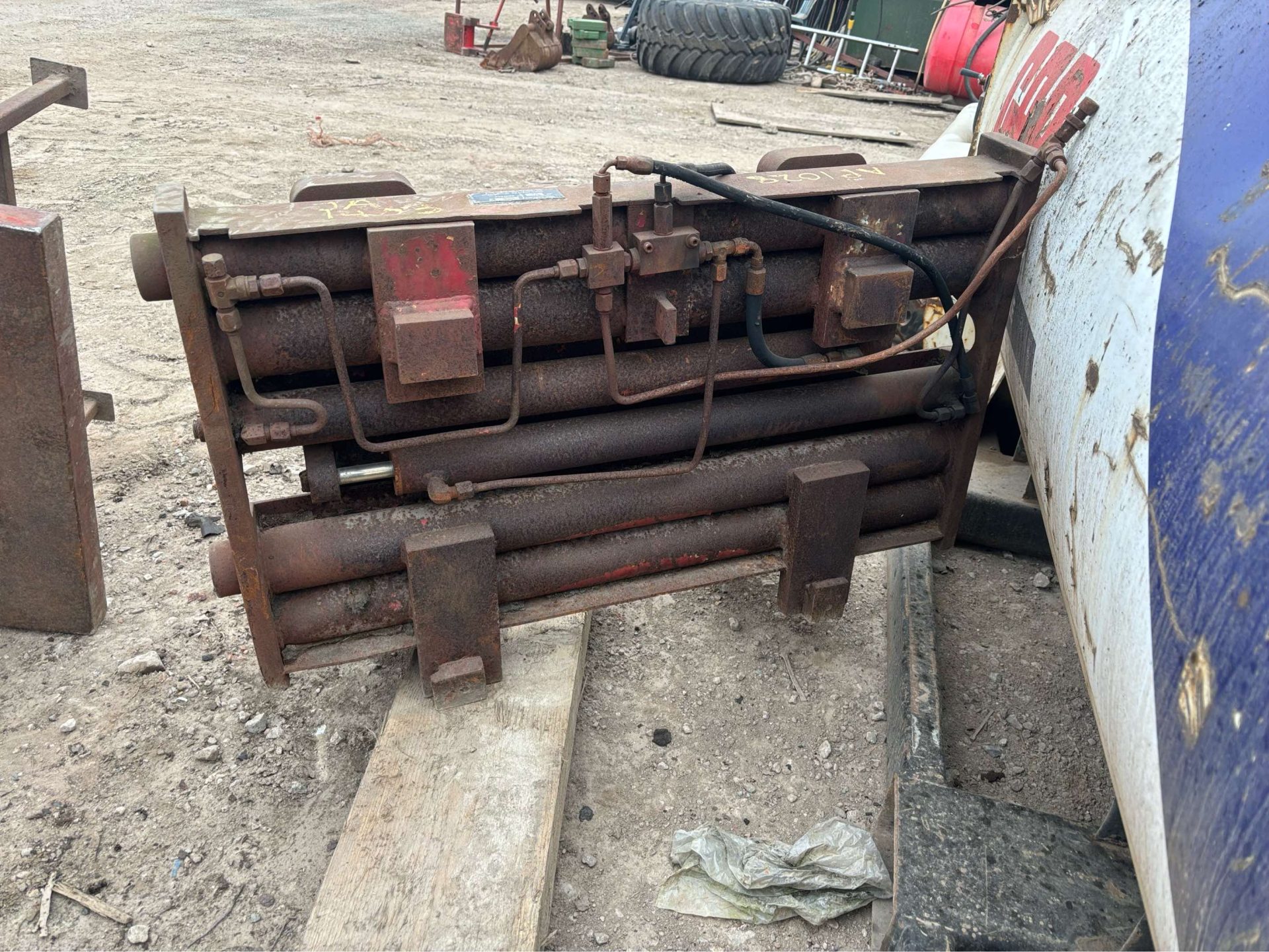 EXPANDING PALLET FORKS SUIT LOADALL TELEHANDLER FORKLIFT - Image 3