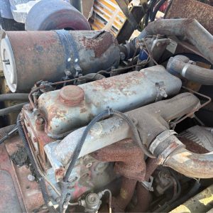 PERKINS 4.236 - 4 CYLINDER DIESEL ENGINE AND RADIATOR 7523 HOURS HYSTER FORKLIFT