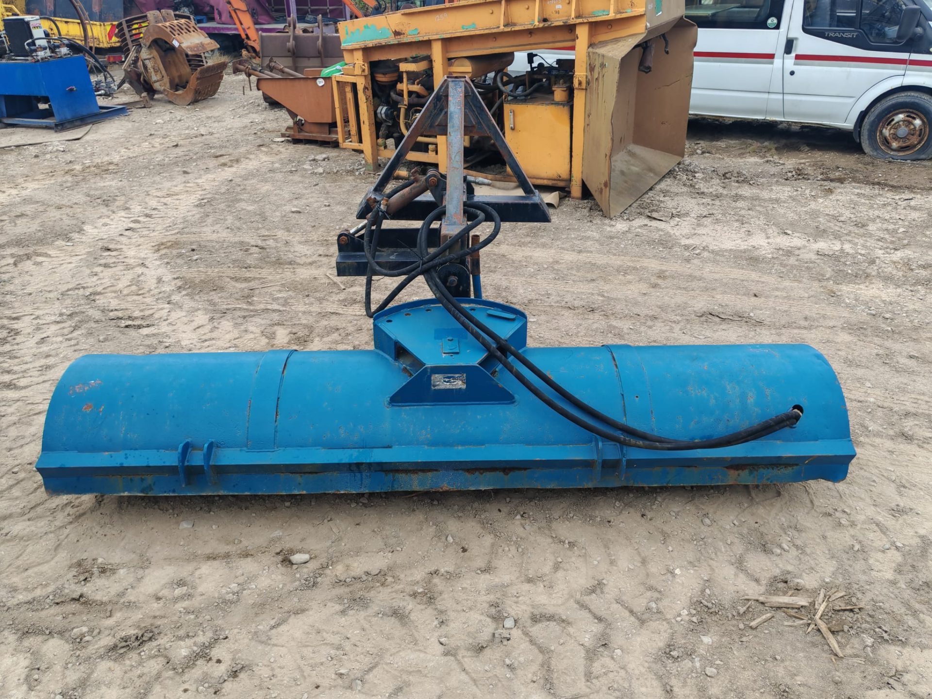 HYDRAULIC ROAD SWEEPER BRUSH TRACTOR TELEHANDLER YARD STREET BRUSH
