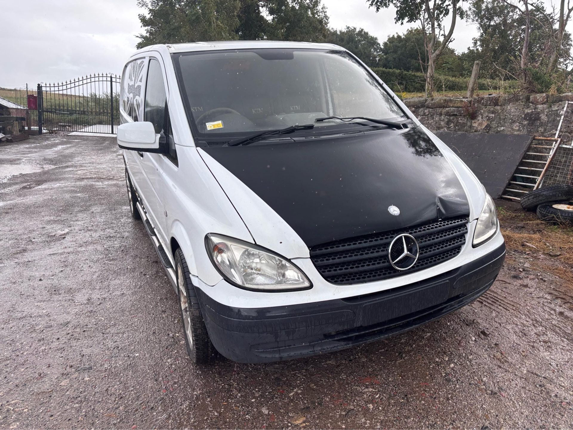 2009 MERCEDES VITO VAN 2.1L DIESEL ENGINE 2 X SIDE DOORS 132000 MILES - Image 13
