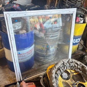 New White UPVC Opening Windo 1225MM X 1235MM with Double Glazed Home House