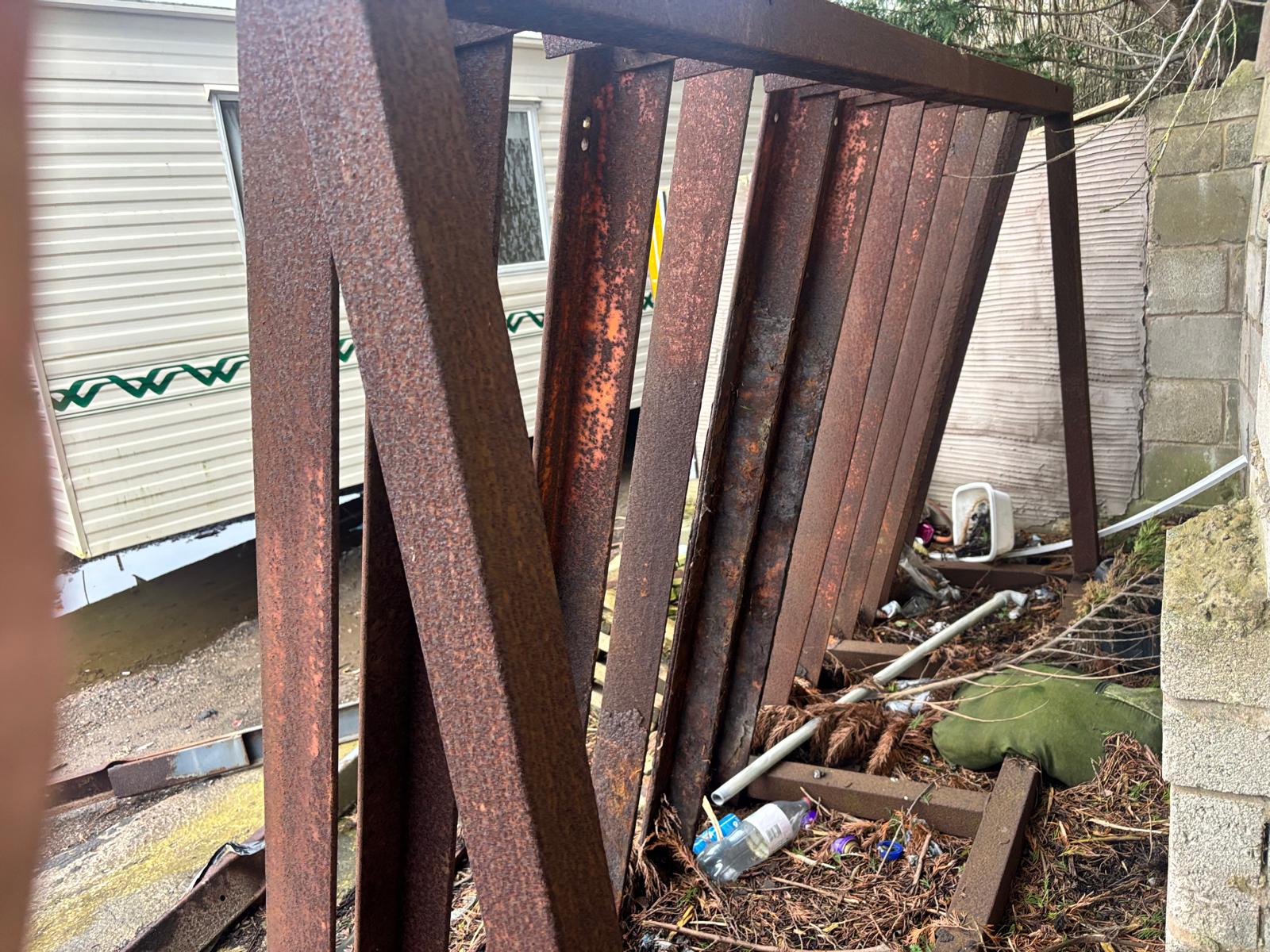 SCREENER REJECT GRID 3M X 1.9M HEAVY DUTY STEEL GRIZZLY BARS WASTE RECYCLING AGGREGATE - Image 4