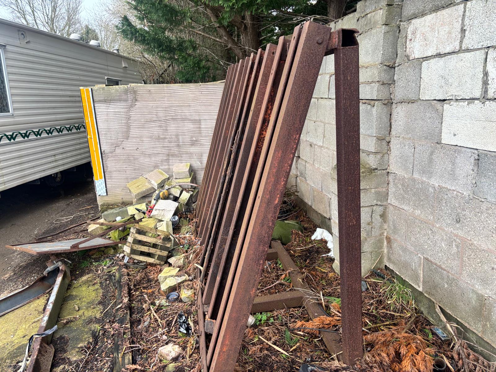SCREENER REJECT GRID 3M X 1.9M HEAVY DUTY STEEL GRIZZLY BARS WASTE RECYCLING AGGREGATE - Image 3