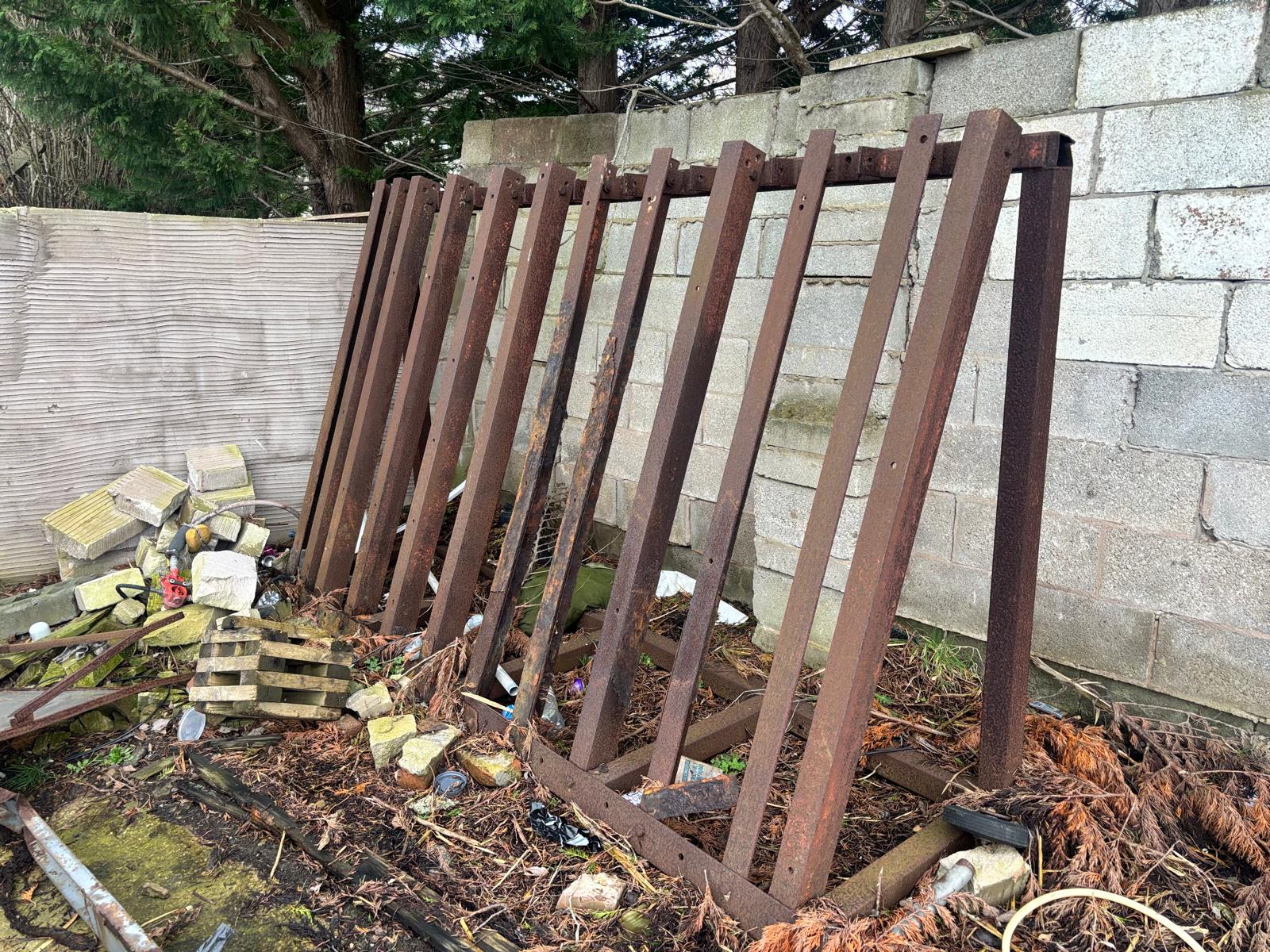 SCREENER REJECT GRID 3M X 1.9M HEAVY DUTY STEEL GRIZZLY BARS WASTE RECYCLING AGGREGATE - Image 2