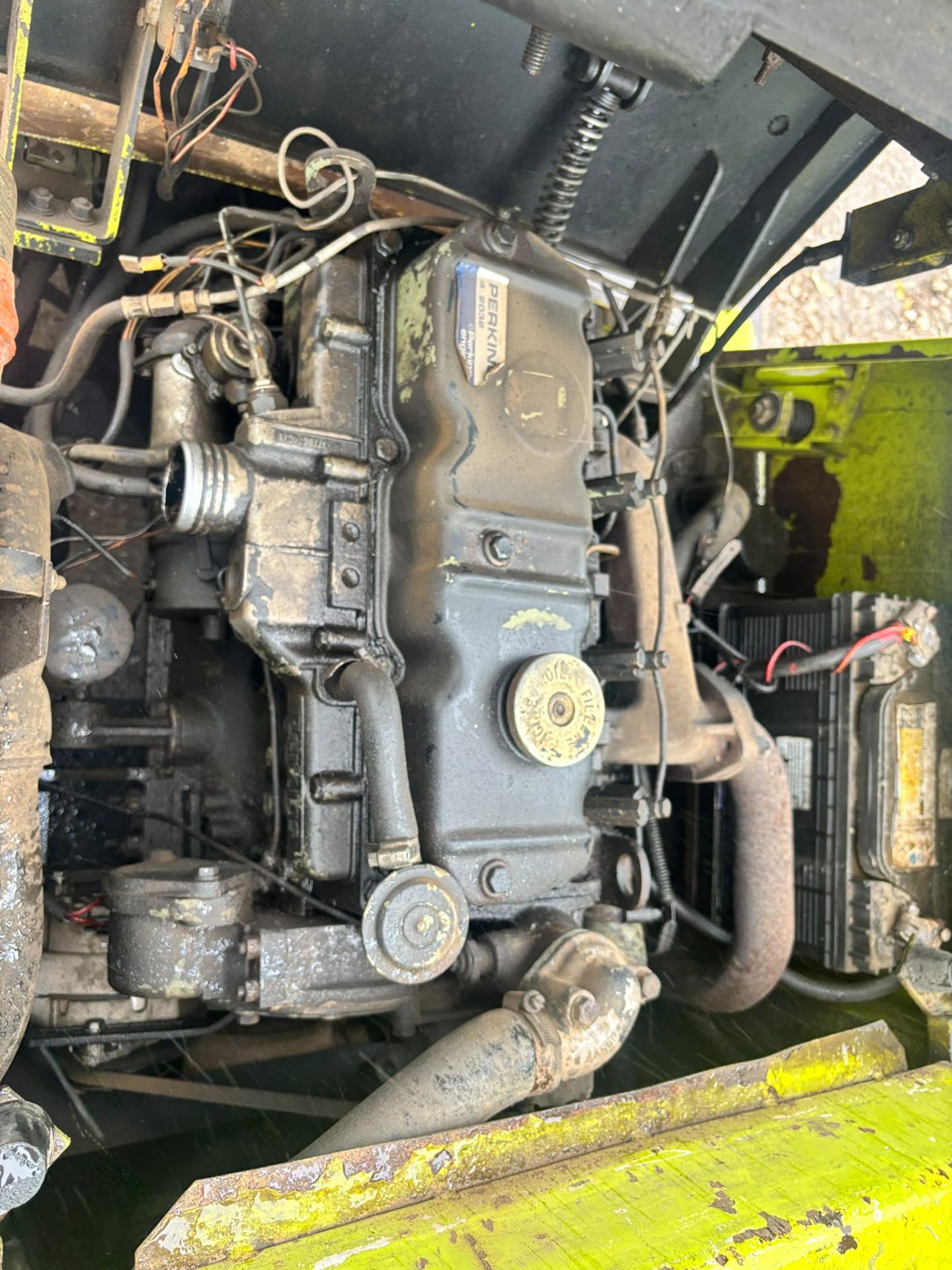 CLARK C500 Y50D DIESEL FORKLIFT 2.5 TON FORKLIFT TRUCK PERKINS ENGINE SIDE SHIFT - Image 11