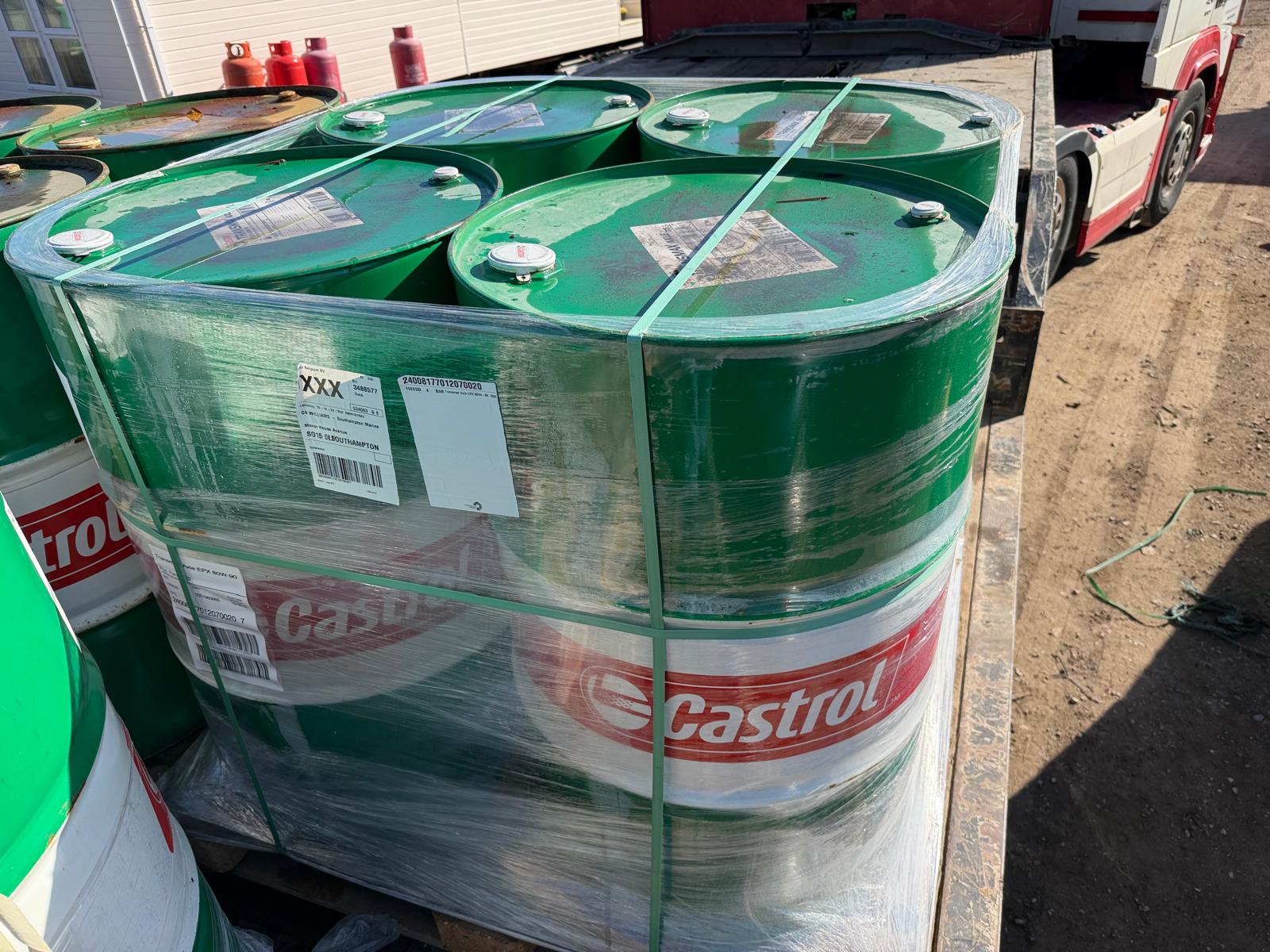 CASTROL TRANSMISSION AND INDUSTRIAL GEAR OIL – 208-LITRE DRUMS EPX 80W-90 SP 68 - Image 6