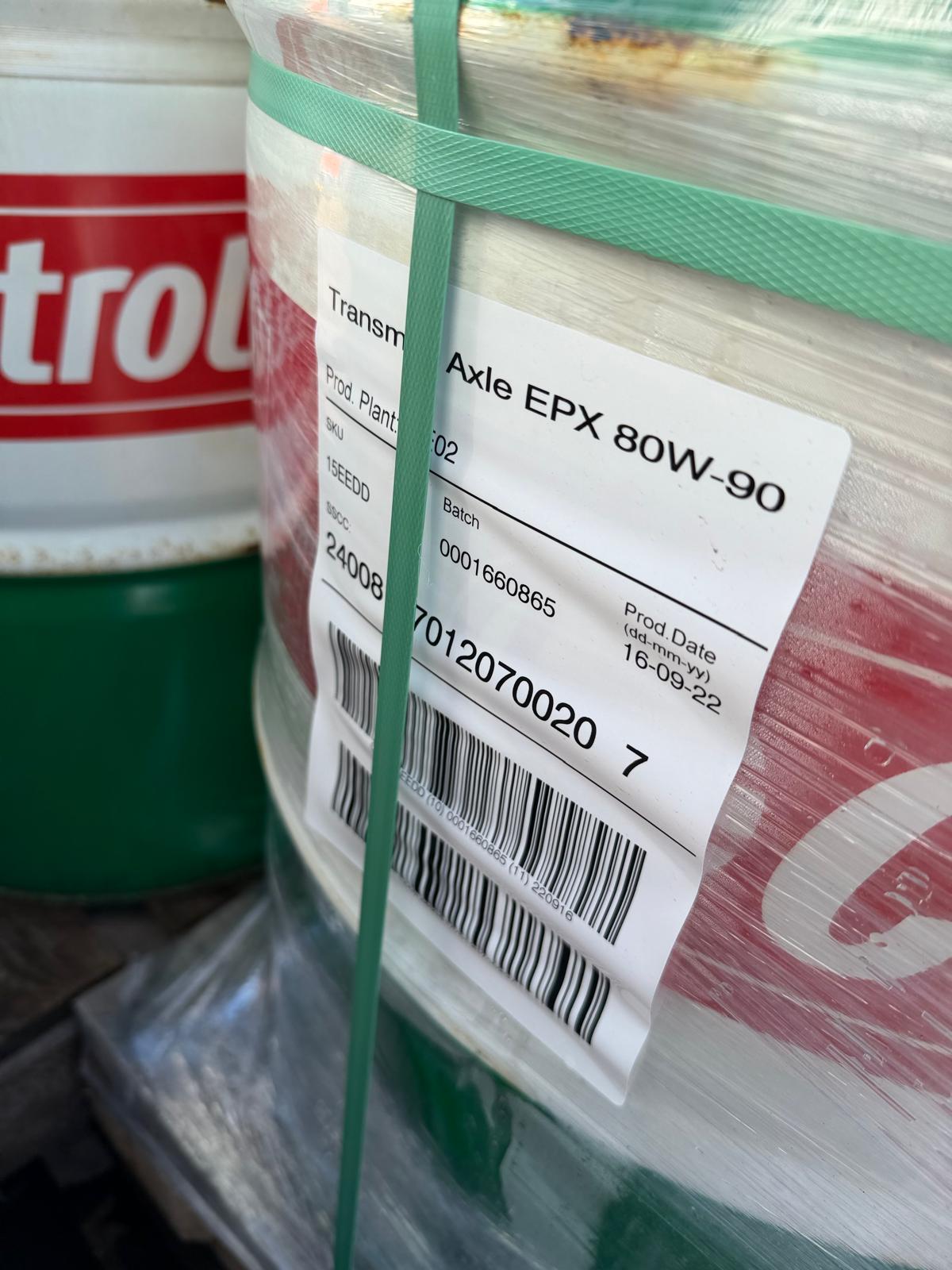 CASTROL TRANSMISSION AND INDUSTRIAL GEAR OIL – 208-LITRE DRUMS EPX 80W-90 SP 68 - Image 7