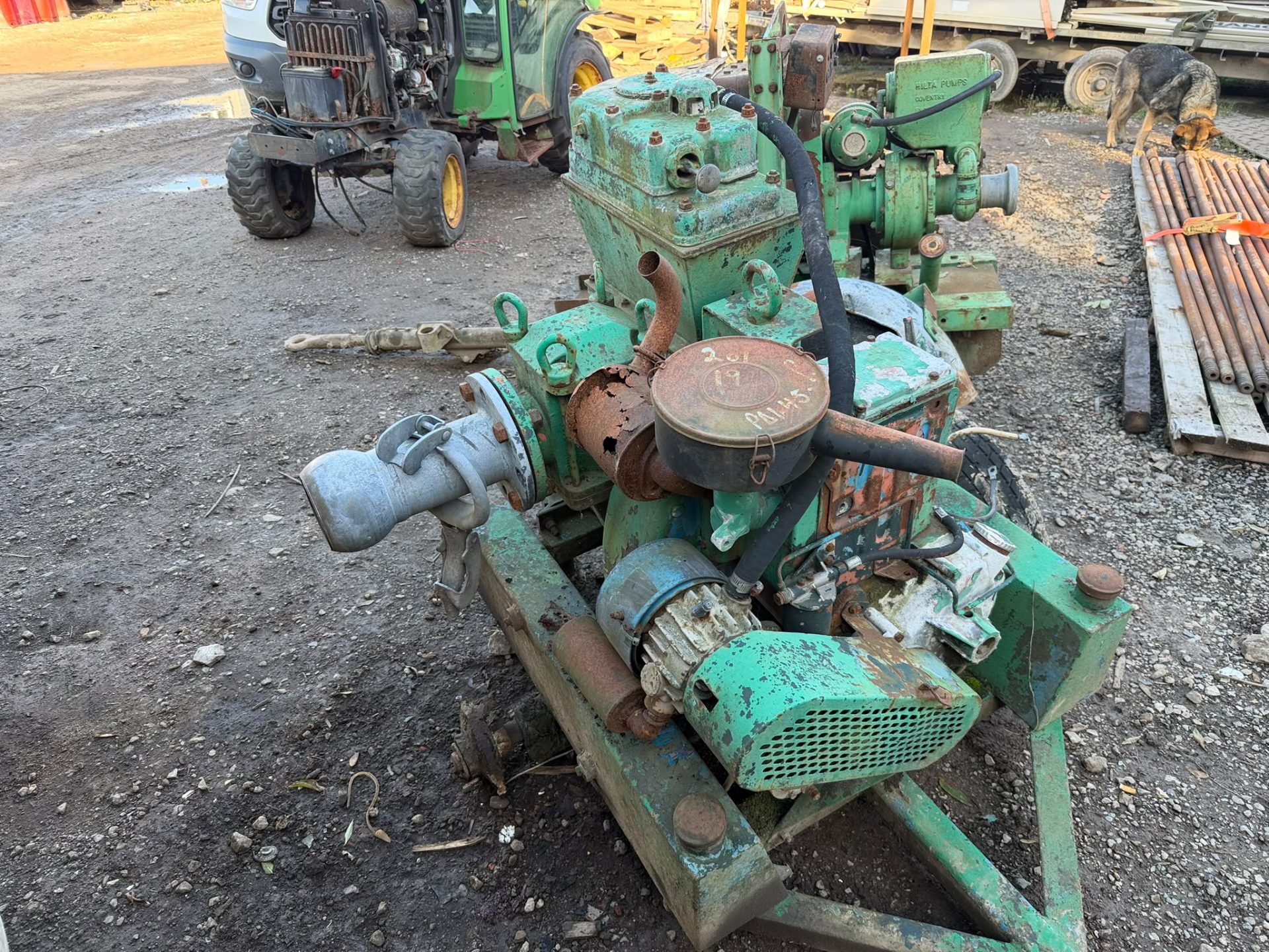 2 X DIESEL WATER PUMPS LISTER ENGINE SPARES REPAIR JOB LOT INDUSTRIAL - Image 5
