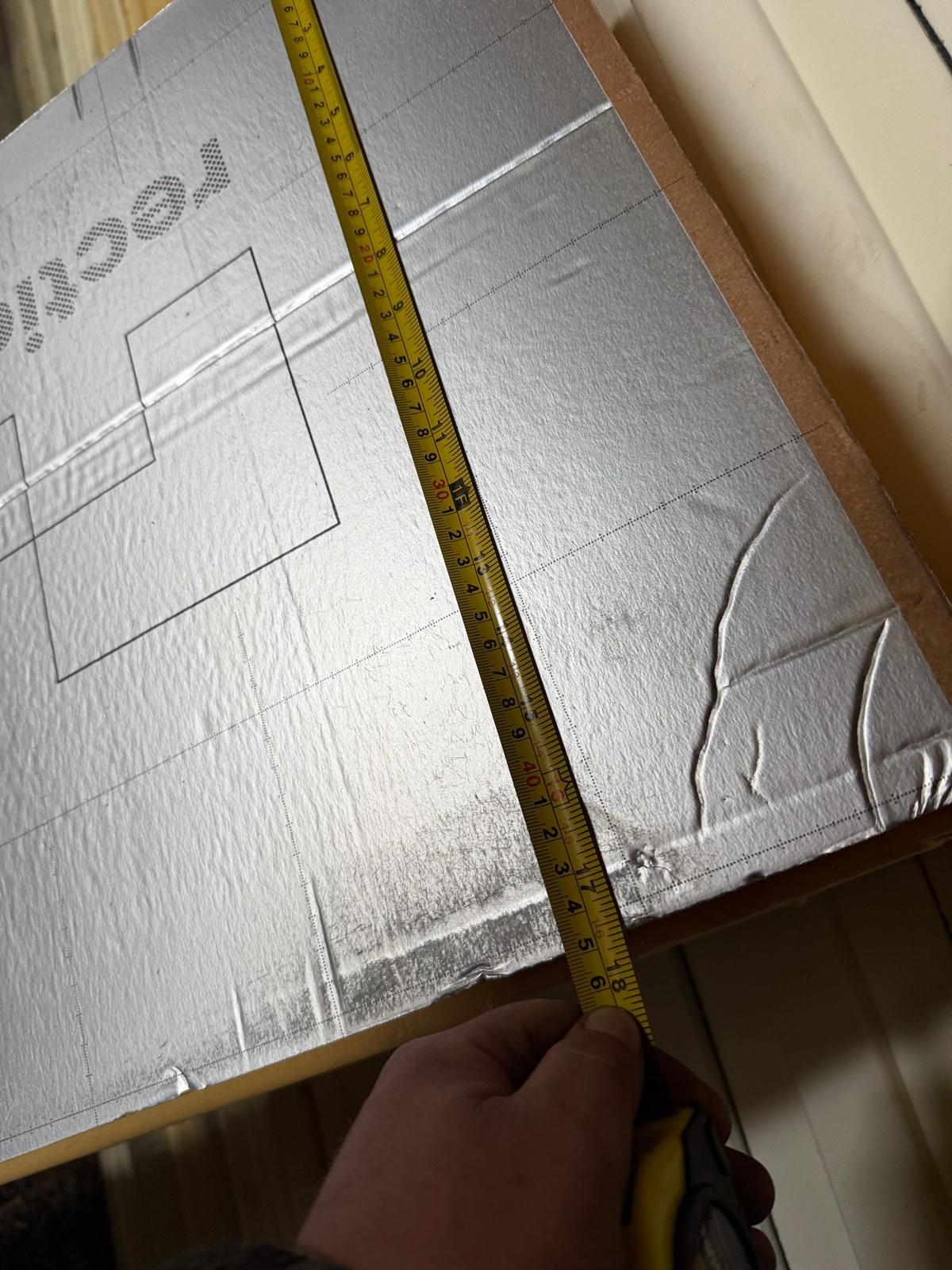 44 X PIR RIGID INSULATION BOARDS / SHEETS – FOIL FACED – BUILDING INSULATION - Image 4