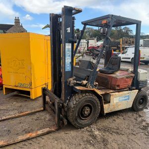 KOMATSU 1.5 TON DIESEL FORKLIFT TRUCK WAREHOUSE STACKER FORK LIFT SIDE SHIFT