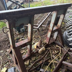 2 X HEAVY-DUTY TRAILER DOCK WORKSHOP TRESTLES HGV LORRY STANDS