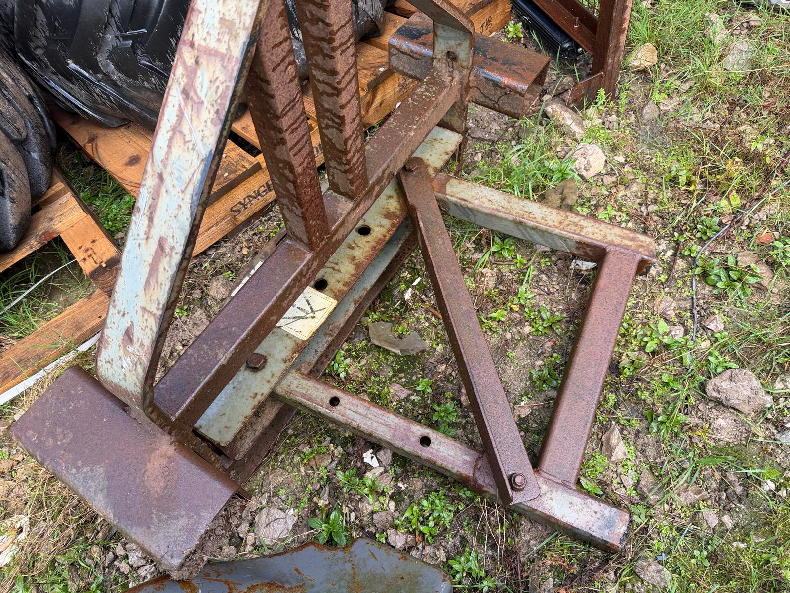 3 POINT LINKAGE A-FRAME TOWING EYE FARM YARD HITCH TRACTOR TRAILER ATTACHMENT - Image 4