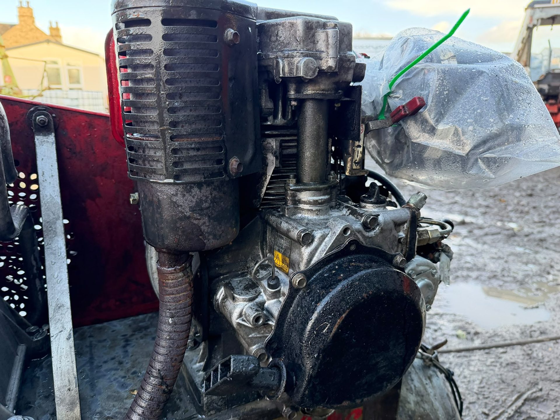 SELLARC DIESEL AIR COMPRESSOR ROBIN DY35 175PSI FARM WORKSHOP SITE - Image 8